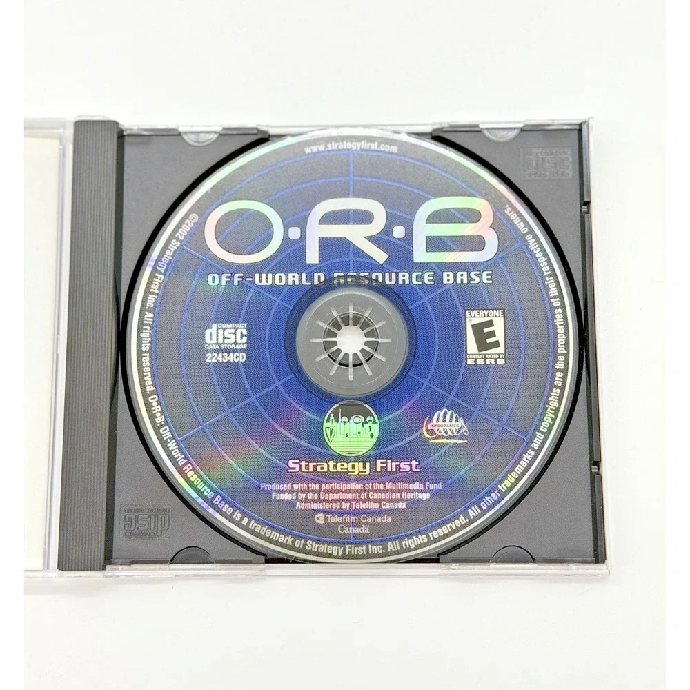 O.R.B. Off-World Resource Base PC Game 2002 Complete w/ Box‎ CD-ROM